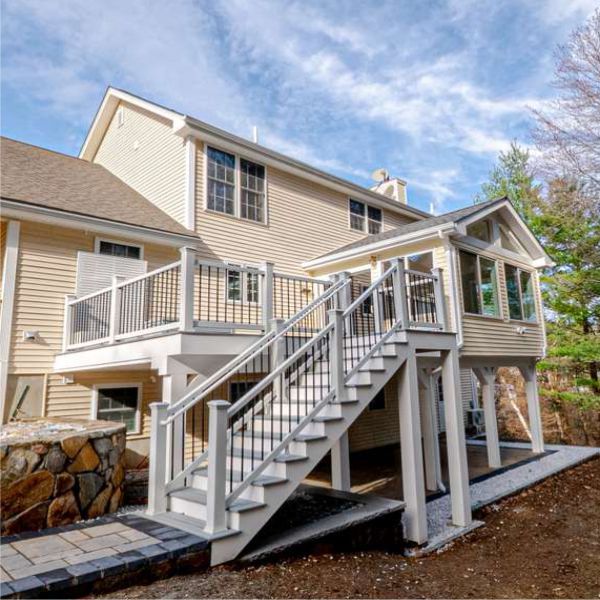 Custom Decks project by Lumi Construction